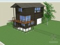 乡间住宅SketchUp模型下载