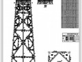 广西某60米信号塔结构设计图