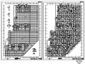 秦皇岛某高层地下室及桩筏基础施工图