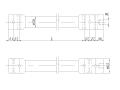 点驳幕墙拉索支撑杆施工图