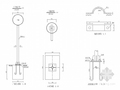 道路工程单柱式广角镜设计图