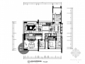 [原创]高级样板间简约大气三居室内设计CAD施工图(含效果图)
