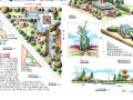 15套校园景观手绘快题设计方案