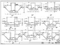 某筏板基础底板配筋节点构造详图