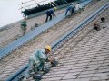 大坡度屋面琉璃瓦施工工法