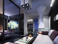 现代简约单身公寓室内设计方案