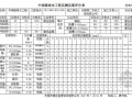 无锡某市政道路工程竣工评分表（填写实例）