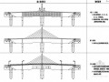 104m组合体系斜拉桥施工工艺流程示意节点详图设计