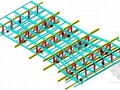高层大跨度钢桁架整体提升监测施工工法（应变、加速度）