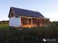 美国农村建房全程实拍——装配式木结构施工，速度快、性能好！