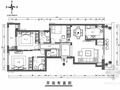 都市花园小区现代风格三居室装修图