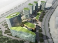 [河南]现代风格绿色生态办公综合体建筑设计方案文本