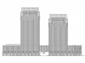 [天津]23层现代风格国际办公大厦建筑及外檐幕墙深化设计施工图