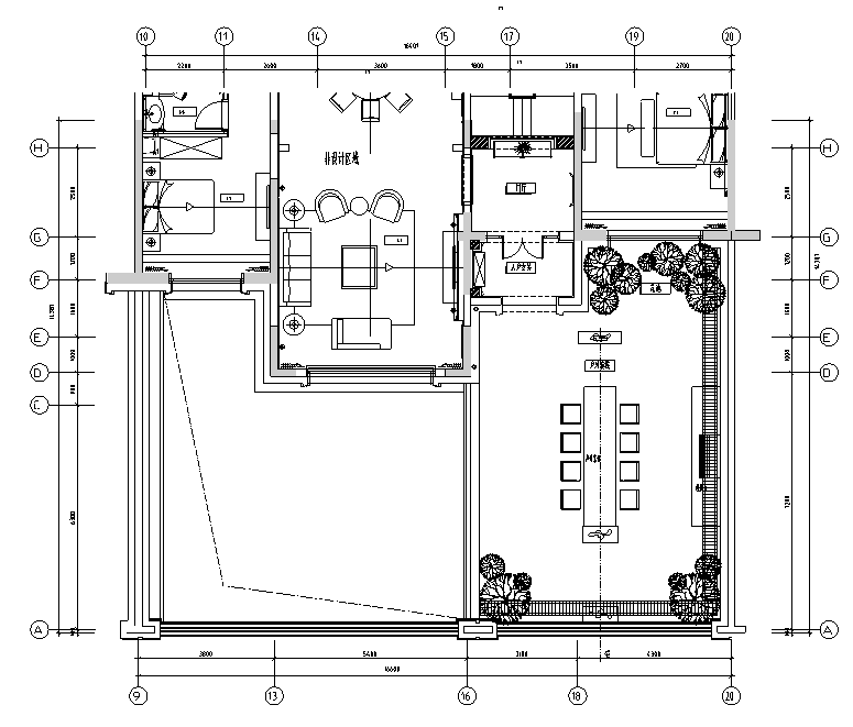 空间划分:别墅(1-3层) 图纸深度:施工图 设计风格图片