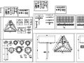 某三面广告牌结构设计图