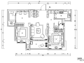 地中海风格三居室住宅设计施工图（附效果图+模型）