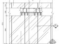 某吊挂式玻璃幕墙节点构造详图（二）（立面图）