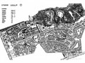 某一百六十万平米地块花园居住区规划方案总平面图