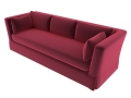 红色沙发3D模型下载