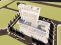 市儿童医院建筑模型设计