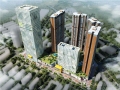 [深圳]现代风格超高层办公楼城市综合体设计方案文本