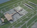 飞机场建筑3D模型下载