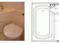 四式分离的卫生间设计，几种标准的尺寸和布局方式！！