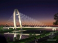 [山东]拱塔空间双索面斜拉桥施工图设计74张