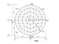 园形屋面采光井钢网壳结构施工图（2015）