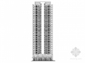 [西安]现代高层塔式住宅带底商建筑施工图