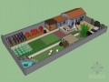 生态农舍sketchup模型