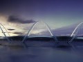 为2022年北京冬奥会设计的“三山大桥”