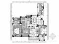 [江苏]托斯卡纳风情奢华欧式风格170平三居室装修室内设计施工图（含效果）