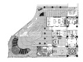 21套屋顶花园CAD施工图（8）办公楼屋顶花园环境工程套图