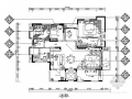 [惠州]新中式温馨三居室家装CAD施工图（含效果图）