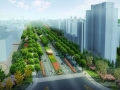 [江苏]“岛屿状”绿化种植滨江特色城市廊道景观规划设计方案