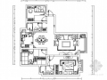 [石家庄]现代温馨88平米三室两厅住宅CAD施工图