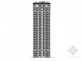 [贵州]高层框剪结构面砖外墙商用住宅建筑施工图（含多套方案）