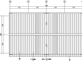 鹏飞石业轻型门式钢屋架结构施工图（CAD，13张）