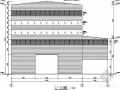 带吊车高低跨门式刚架厂房结构施工图
