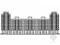 [唐山]某U型十一层商住楼建筑施工图