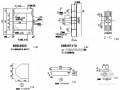 深基坑排桩支护钢围檩节点设计详图（中铁设计院）