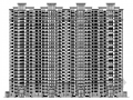 [内蒙古]现代风格27层住宅建筑设计施工图（知名设计院 画图精细）