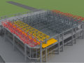 龙山县体育中心体育馆项目钢结构施工方案（正放四角锥焊接球网架）