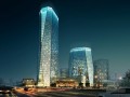 夜景商业大厦3D模型下载