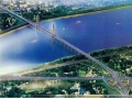 [地标建筑]双塔斜拉桥附属工程竣工图109张