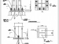 某工字形截面柱柱脚构造节点详图