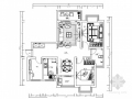 实用型简欧风格两居室室内装修施工图（含效果图）