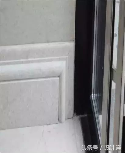 窗屏与踢脚线收边