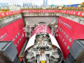 南京五桥夹江隧道盾构机主机组装完成